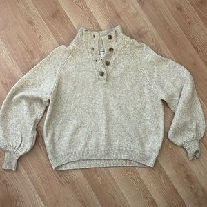 Like New ASOS Design Three Quarter Button Sweater | Size US 6